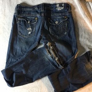 MEK boot cut jeans